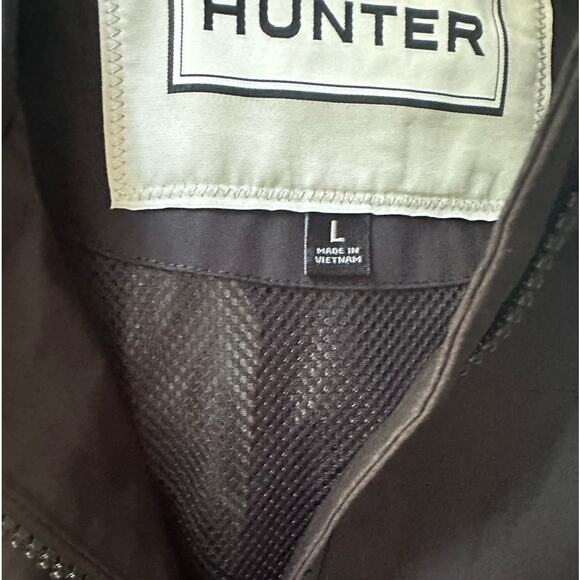 Hunter Women’s Water Wind Resistant Rain Cotton Jacket New Large - Picture 10 of 12